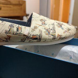 Disney Gus and Jaq Printed Canvas TOMS size 8.5